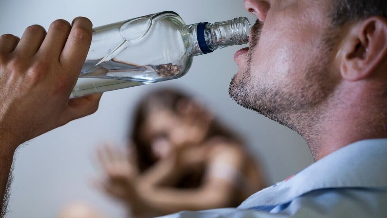 Závislost na alkoholu u mužů